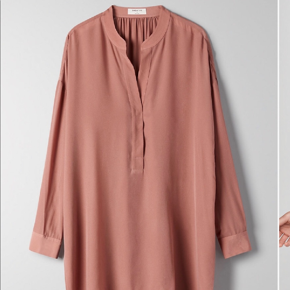 Roland Blouse In mauve earth